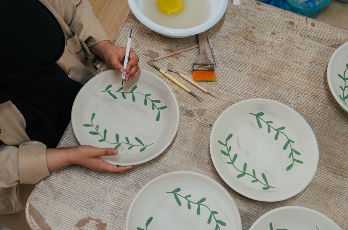  تعلم أروع الحرف التراثية في مدرسة الديرة  