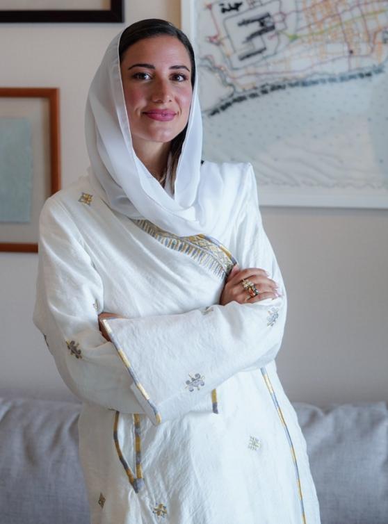  آية البكري، الرئيس التنفيذي لمؤسسة بينالي الدرعية  