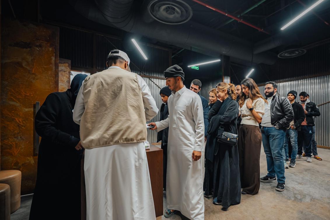 حضور مكثف من الجمهور 