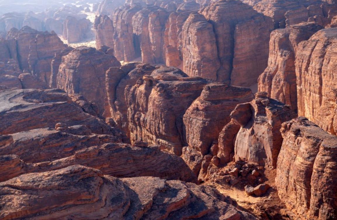  سحر العلا وتاريخها الخلاب من السماء  