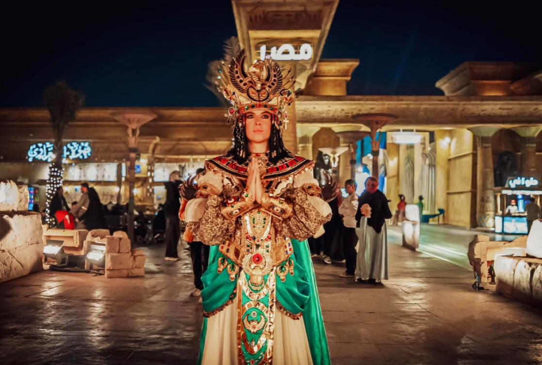  عروض كليوباترا المميزة في بوليفارد وورلد. 