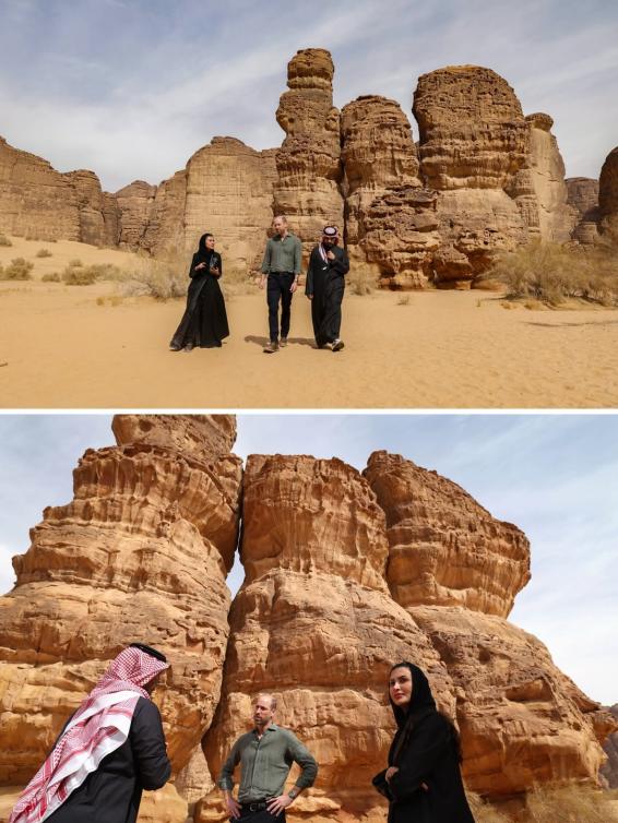  جولة ساحرة بين جبال العلا المهيبة 