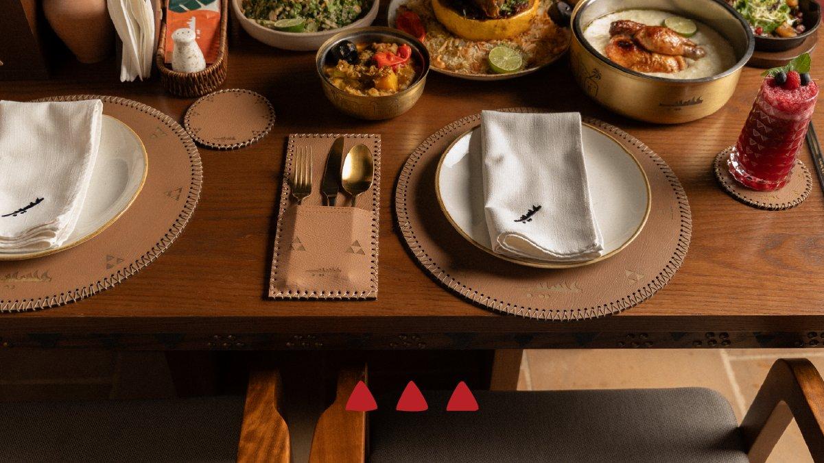  سفرة عامرة في مطعم عسيب وأجواء نجدية ساحرة 