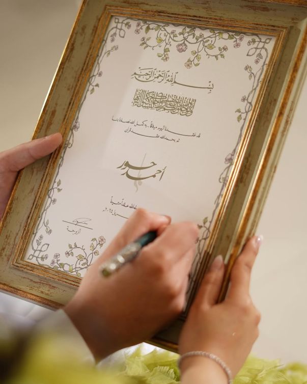  تصوير لحظات العروسين بكاميرا المصورة سكنه آل رحمه