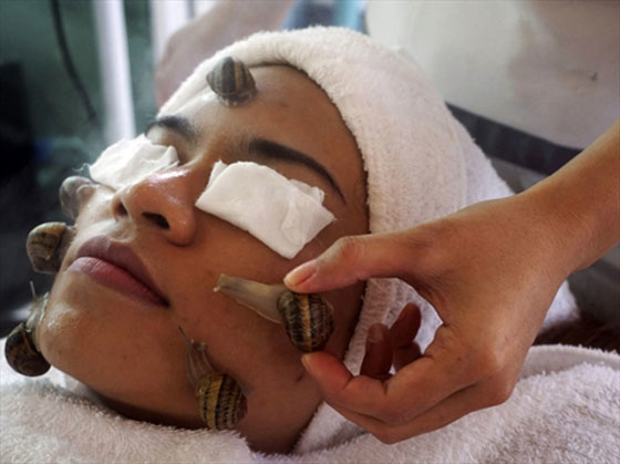 التدليك بالحلزون .. أحدث وسائل تجميل البشرة!