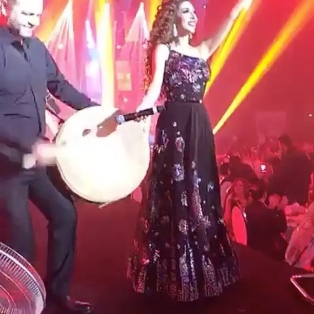 ميريام فارس فى حفل راس السنة 