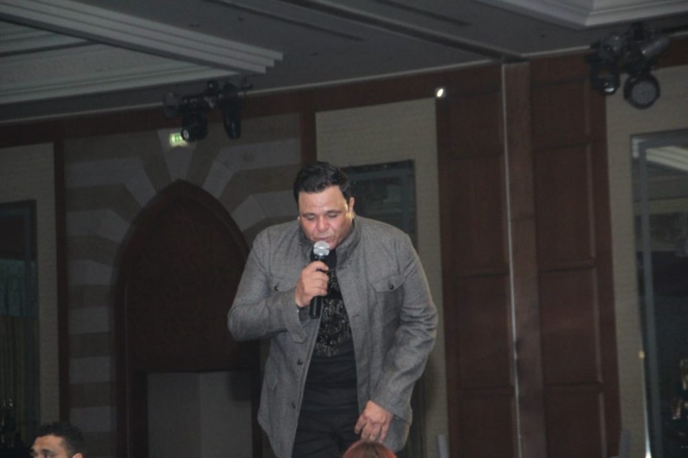 محمد فؤاد في حفل رأس السنة
