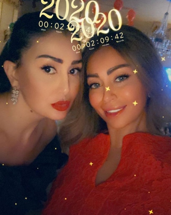 غادة عبد الرازق وابنتها روتانا