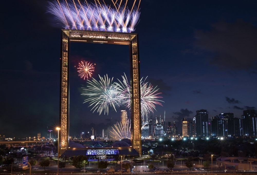 هكذا احتفلت دبي بقدوم العام الجديد 2020