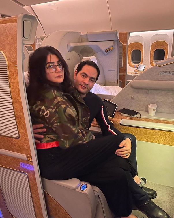 غادة عبد الرازق وهيثم زنتا قصة حب بدأت منذ سنوات- انستغرام الفنانة