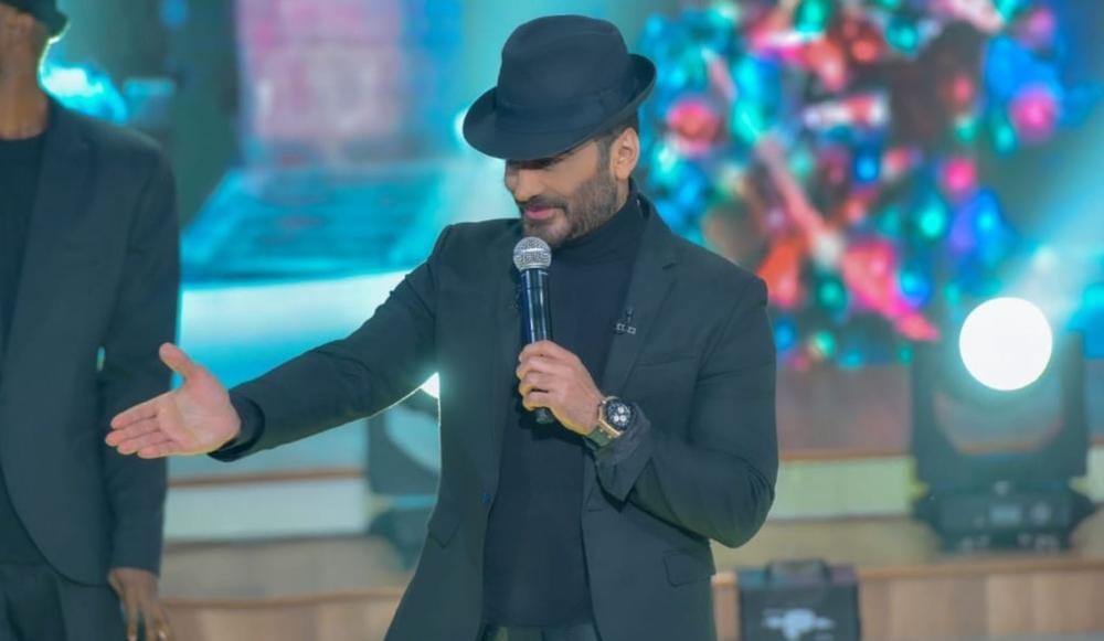 تامر حسني في برنامج "معكم"