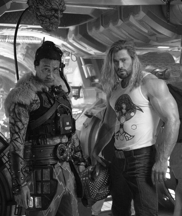 من كواليس تصوير فيلم Thor: Love and Thunder