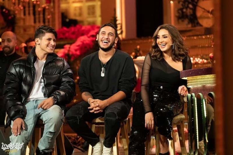 أنغام وابنائها في برنامج "أبلة فاهيتا"