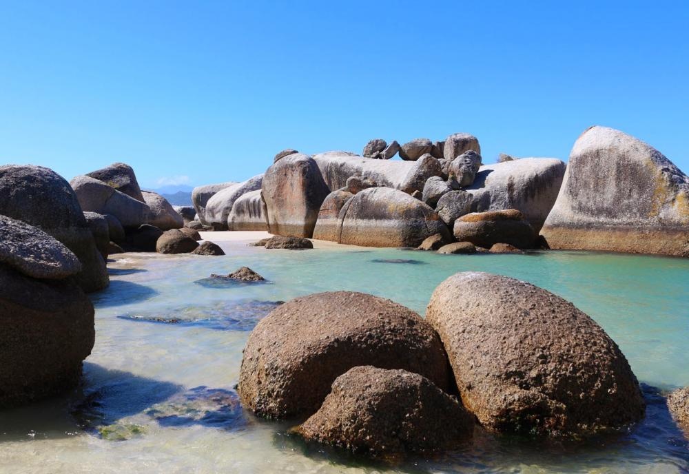 شاطئ Boulders، مدينة كيب تاون، جنوب أفريقيا