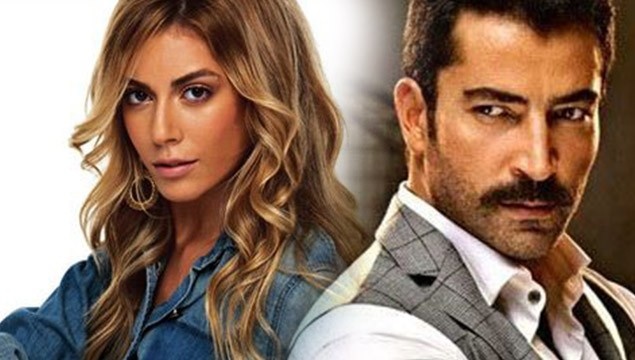الممثل التركي كينان أميرزالي أوغلو وحبيبته سينام كوبال