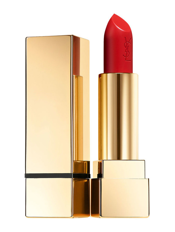 أحمر الشفاه الأحمر من ايف سان لوران Yves Saint Laurent Rouge Pur Couture Satin Radiance Lipstick in 01 Le Rouge