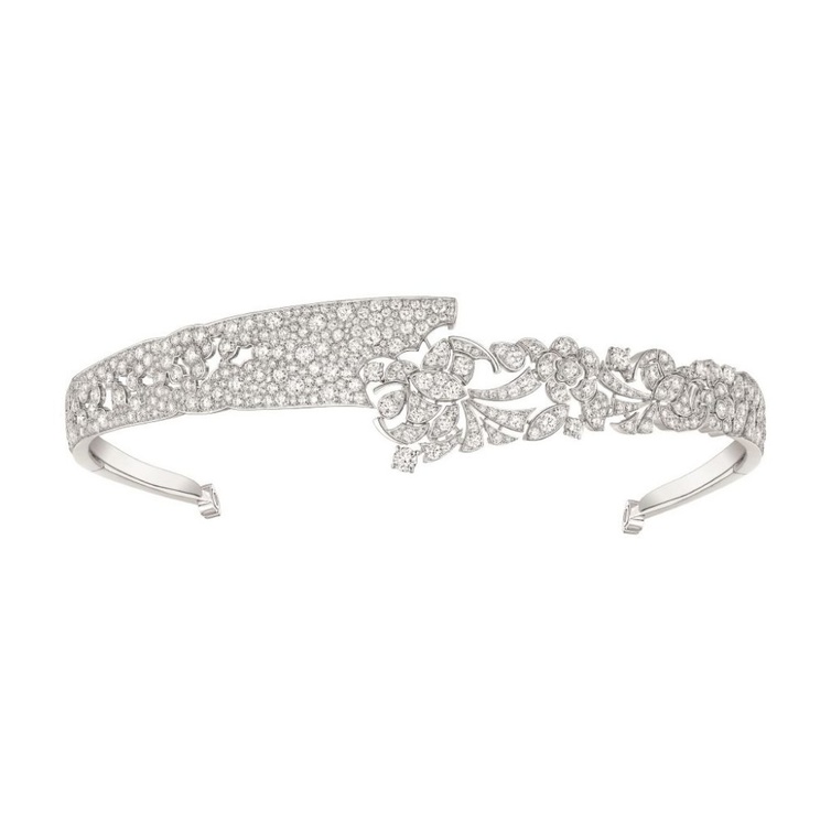 BIJOU DE T+èTE JEANNE diamants