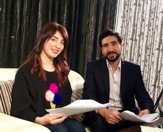 سهيلة بن لشهب من كواليس ع فرد مخدة