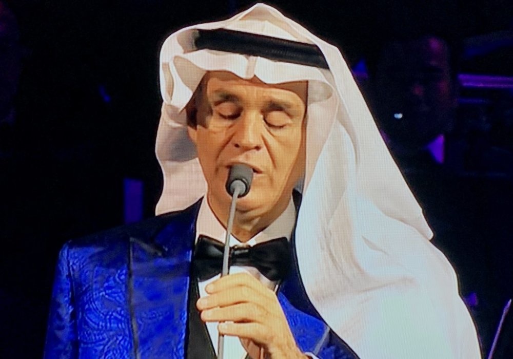 حفل اندريا بوتشيلي بمهرجان شتاء طنطورة 