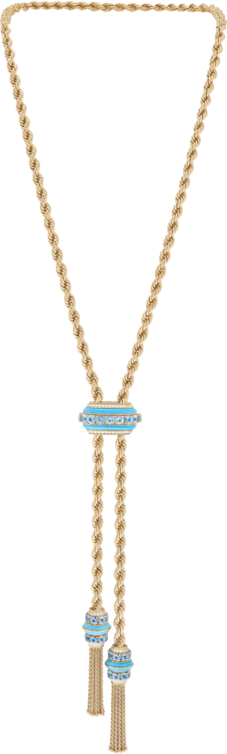 Van Cleef & Arpels وفن الحركة بعقد Liane