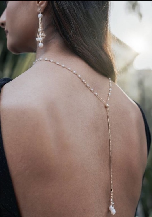قلادة Kapes Akoya Pearl Two Way