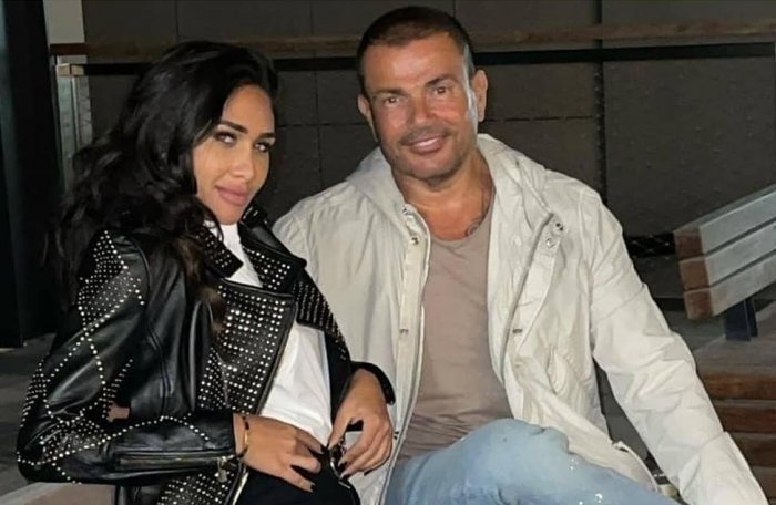 عمرو دياب وضجة صوره مع انجي كيوان 