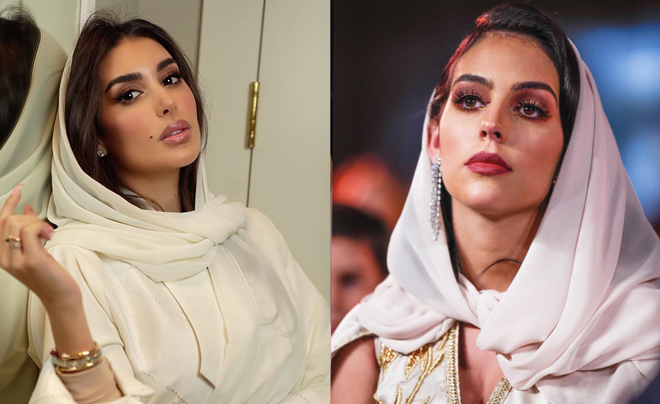 اطلالات ياسمين صبري وجورجينا بالمكياج البرونزي الساحر