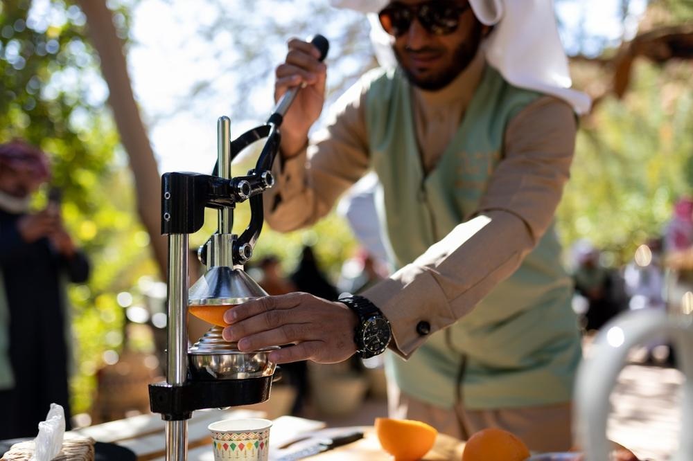 التجربة الزراعية في مزرعة الجود