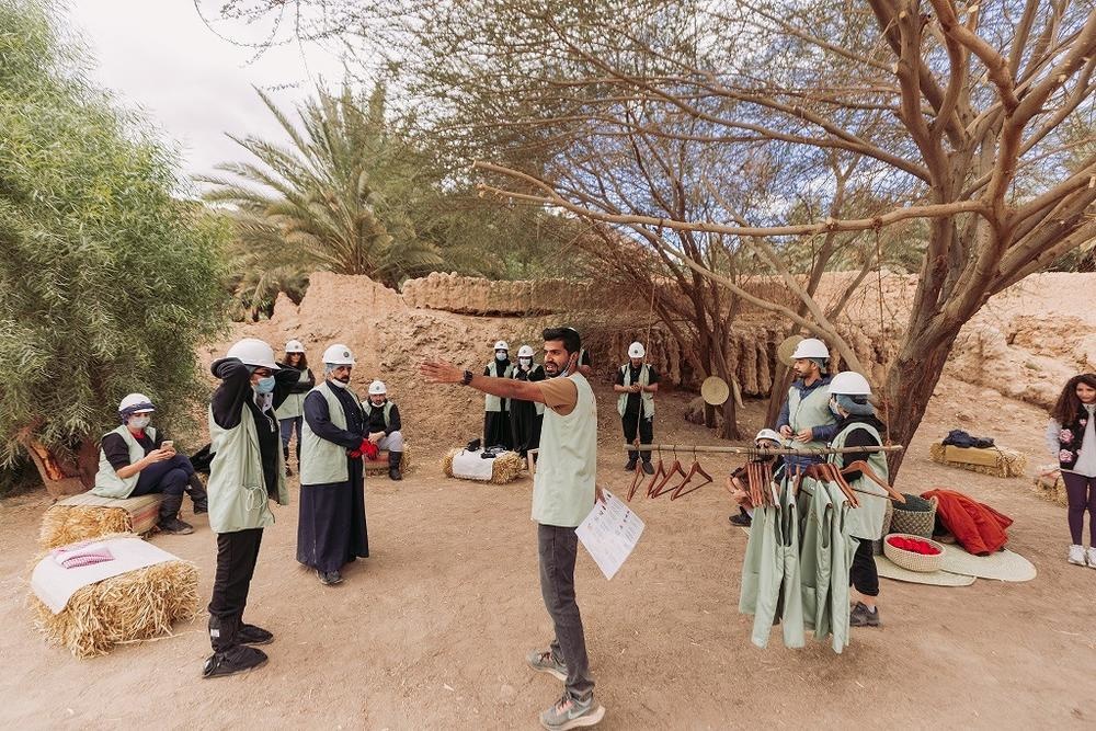 تجربة البناء الطيني تجربة جديدة في العلا