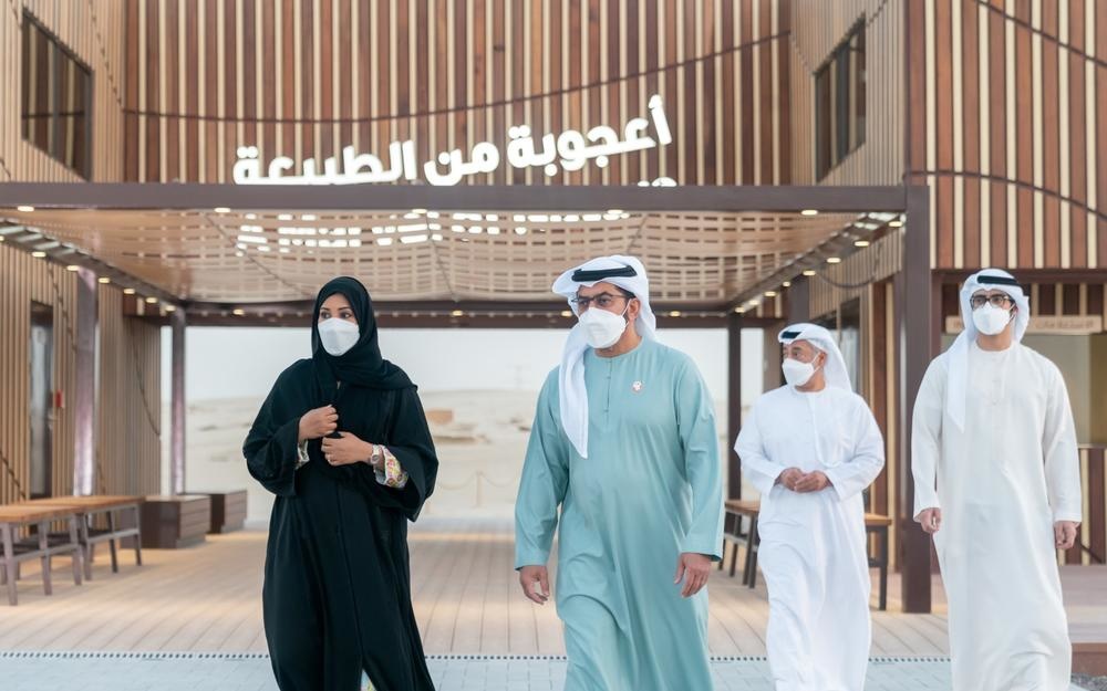 حمدان بن زايد يدشن محمية كثبان الوثبة الأحفورية بأبوظبي