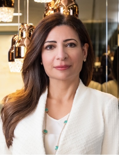 هناء الرستماني الرئيس التنفيذي لمجموعة بنك أبوظبي الأول