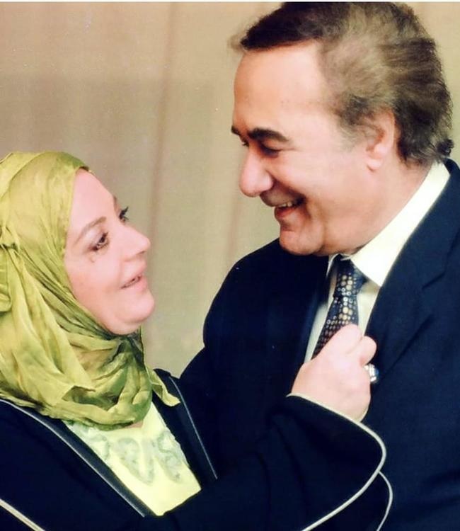 محمود ياسين وشهيرة