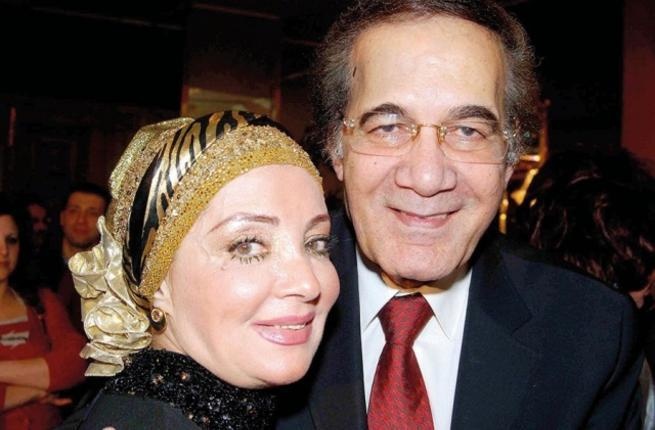 محمود ياسين وشهيرة