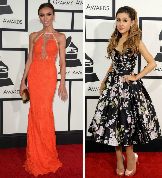 Giuliana Rancic and Ariana Grande