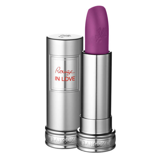 أحمر الشفاه من لانكوم Lancome Rouge in Love in 381B Violette Coquette