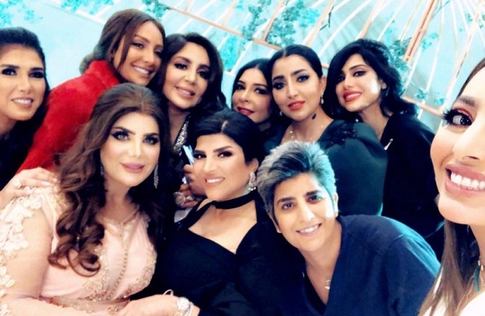 نجمات الكويت يجمتعن بضيافة أحلام حسن