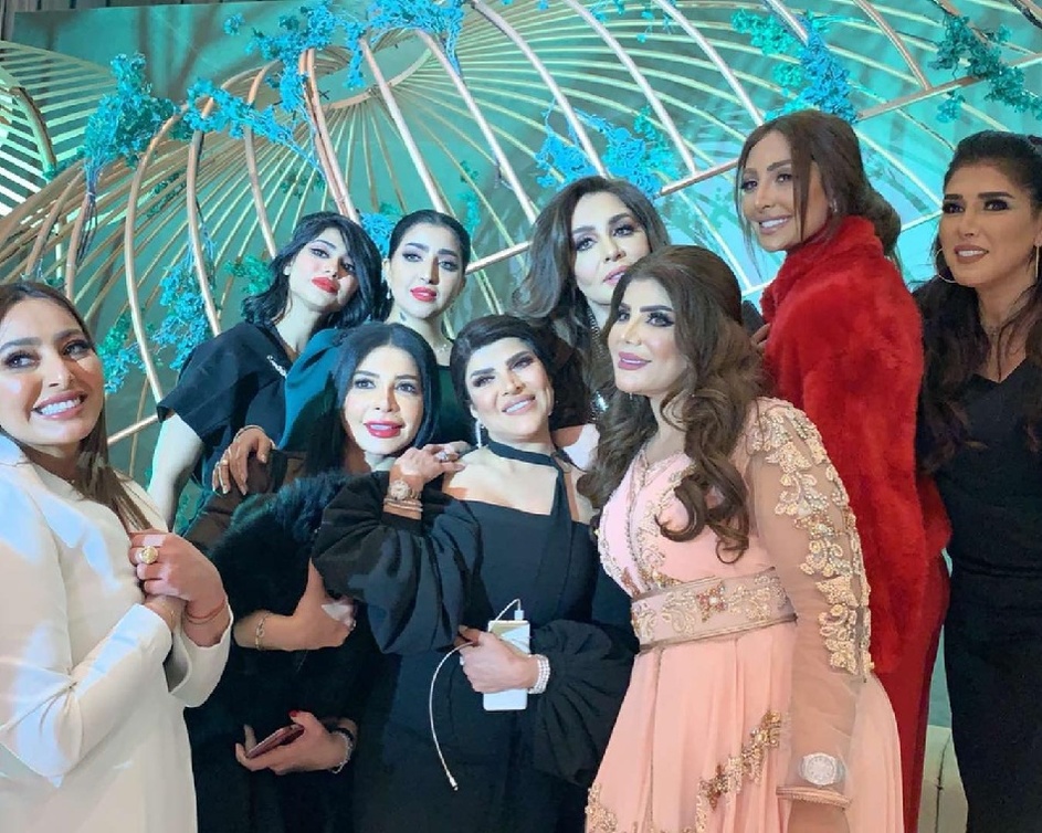 من اجواء حفلة أحلام حسن