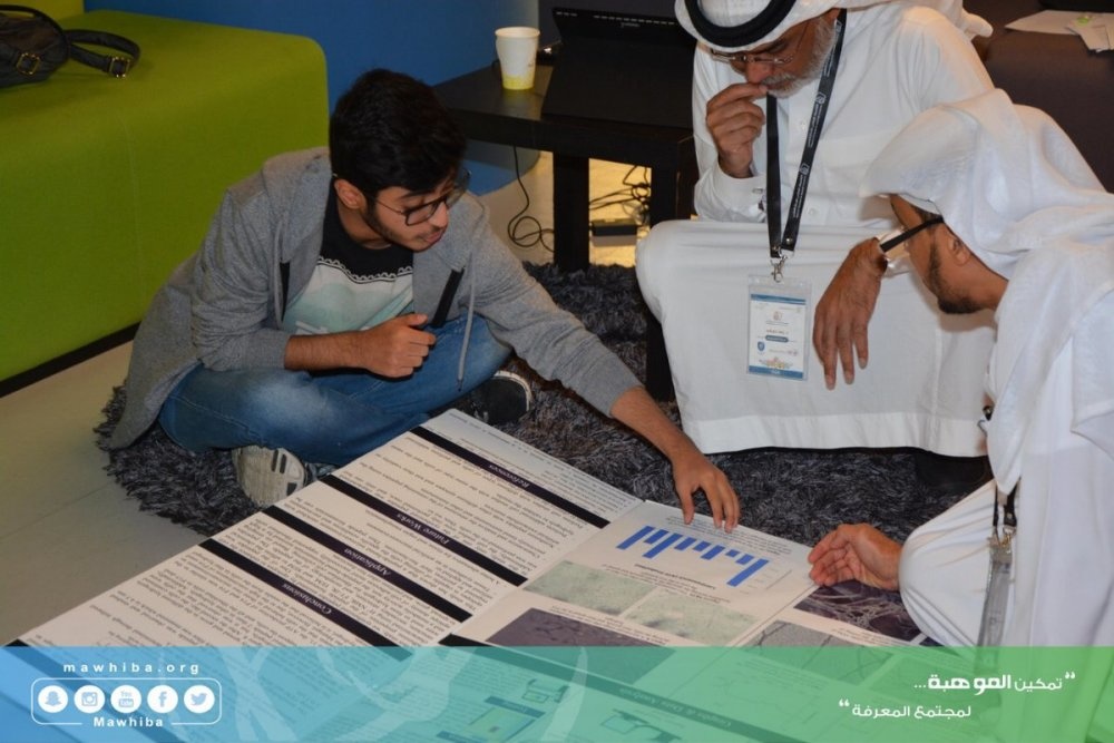 جانب من الورشة التأهيلية لتدريب الطلاب والطالبات الفائزين في أولمبياد ابداع 2019