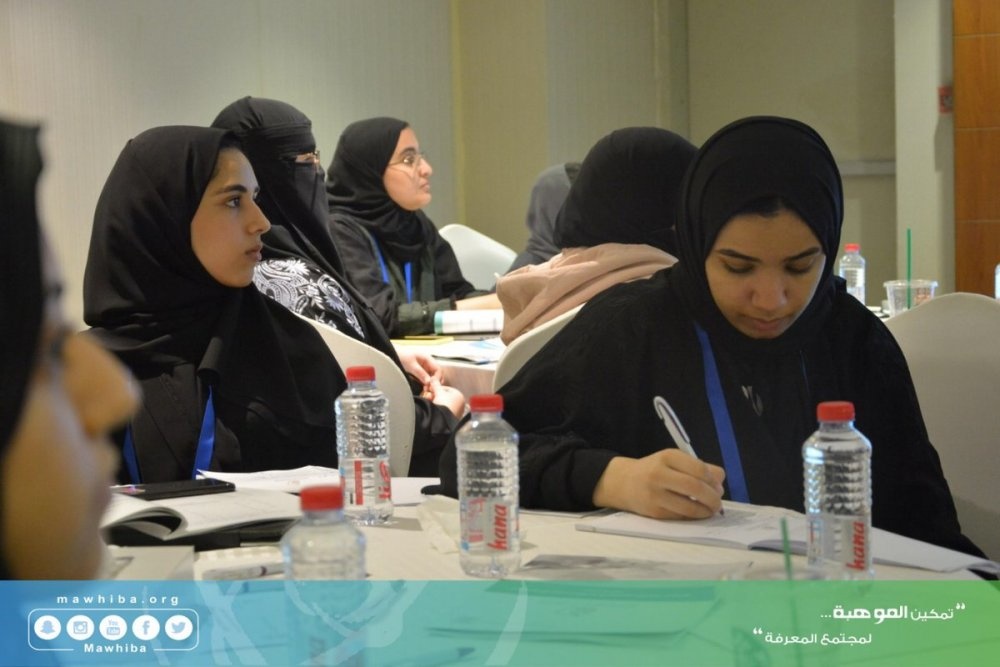 من الورش التأهيلية لتدريب الطلاب والطالبات الفائزين في أولمبياد ابداع 2019