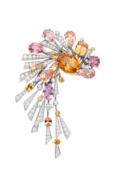 بروش أحجار كريمة من شوميه Chaumet