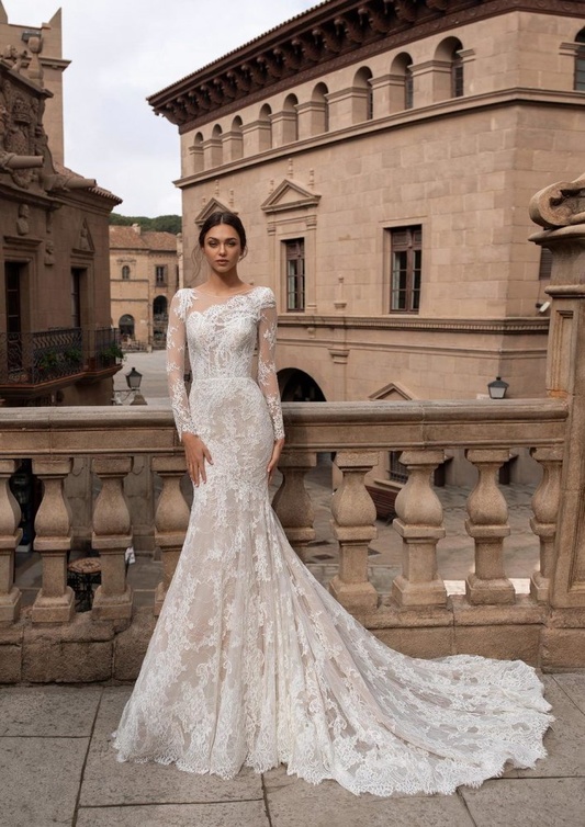  فستان عرايس محتشم من pronovias