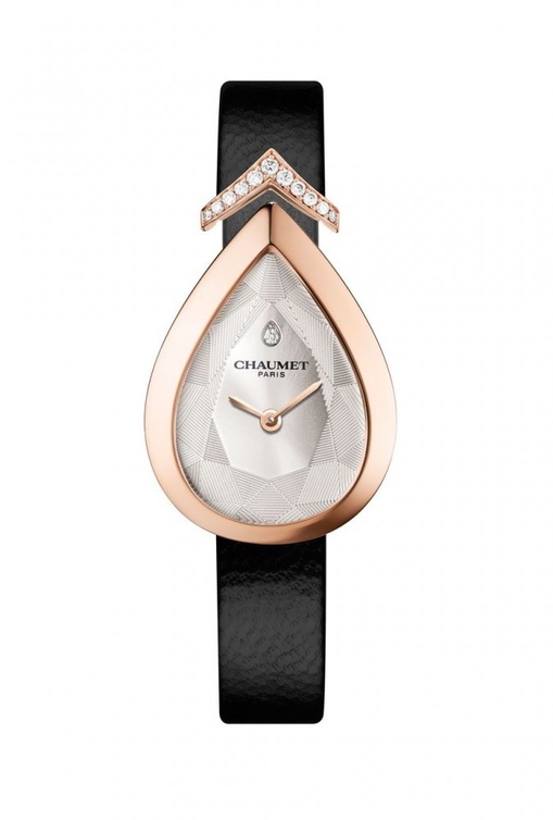  ساعة Joséphine Aigrette من Chaumet من الذهب الوردي والألماس
