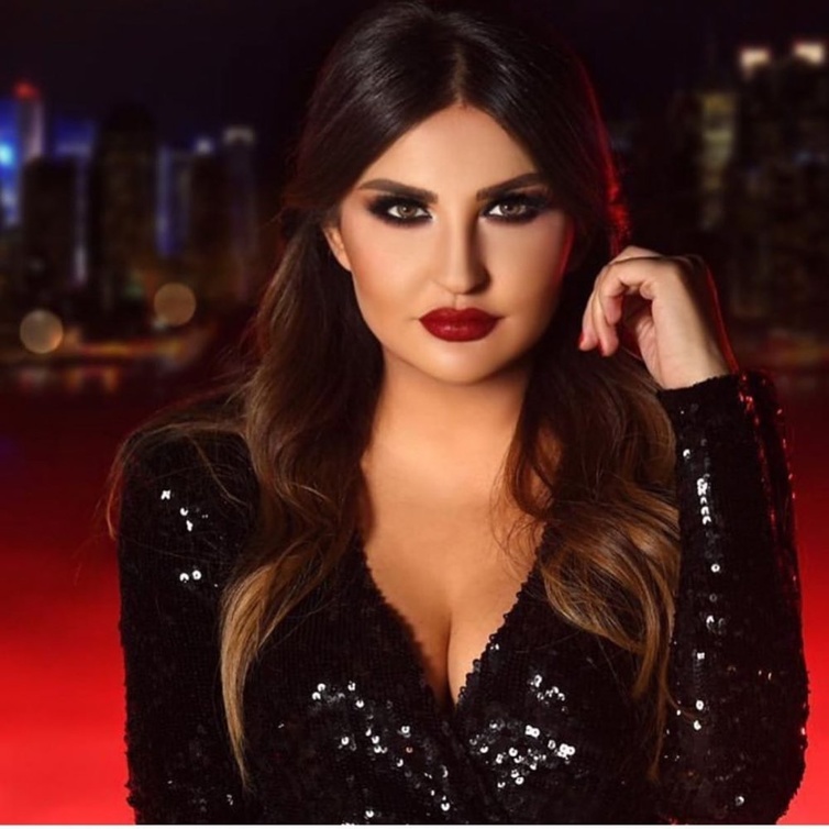مكياج قوي باسلوب شذى حسون