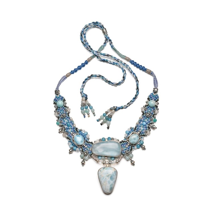 عقد شوكر LAKSHMI BIG CHOKER من Jenny Dee Jewelry