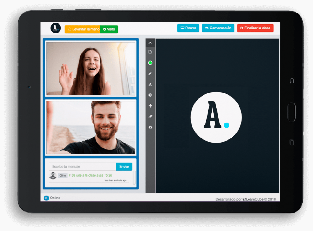 يطوّر ABA English وسيلة مميزة لتعليم المستخدم بالإعتماد على أفلام قصيرة تم تصويرها لهذا الهدف