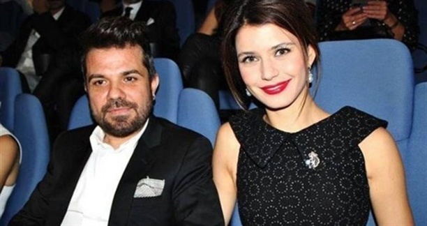 الفنانة التركية بيرين سآت وزوجها كينان دوغلو 