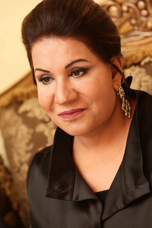 الفنانة الكبيرة سعاد العبدالله على قائمة ابطال ساق البامبو