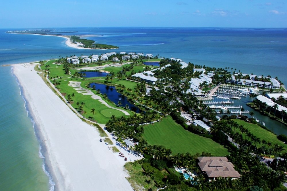 منتجع South Seas Island – منظر علوي South Seas Island Resort - Aerial View