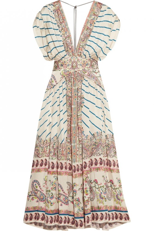 Etro فستان معرق للحوامل من