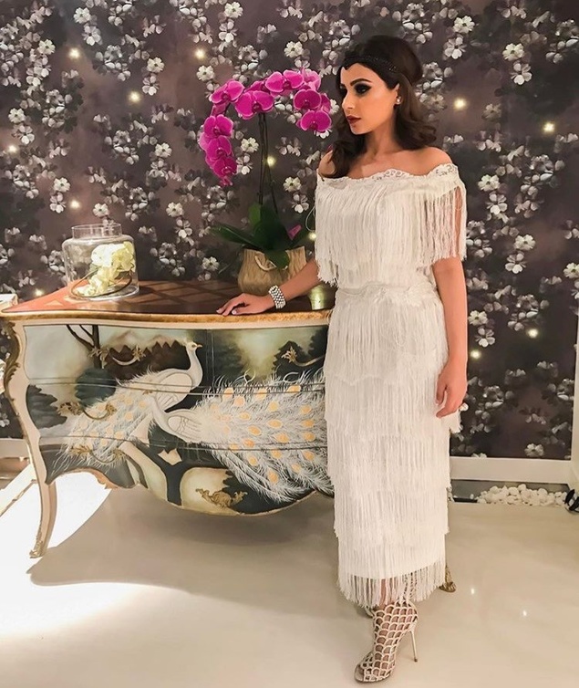 فستان أنيق من اختيار مهيرة